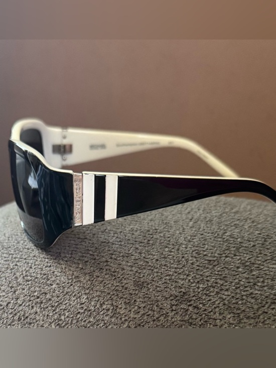 EUC Michael Kors Women Southampton M2714SRX Black Gradient Lens Sunglasses BL/WH main image 8